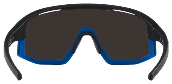 Lunettes Bliz Fusion Noir Mat - Mirror Blue