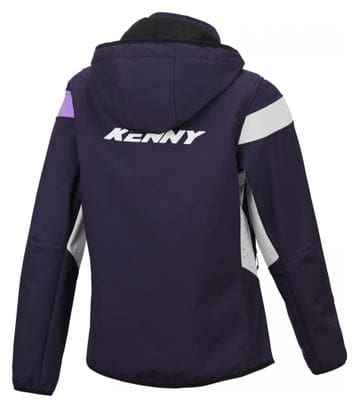 Kenny Softshell Racing Jacke Damen Blau