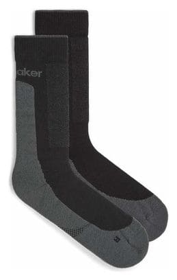 Icebreaker Men's Merino Hike+ Medium Socks Black