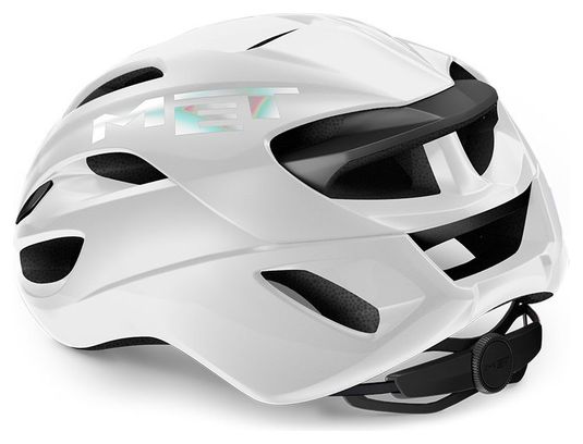 Casque Met Rivale Mips Blanc Holographique Brillant