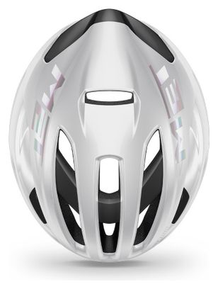 Met Rivale Mips Helmet Black White Holographic Shiny