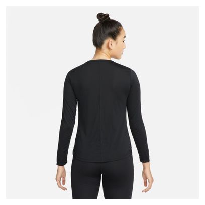 Nike Dri-Fit One Long Sleeve Jersey Black Women