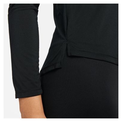 Camiseta Nike Dri-Fit One manga larga negro mujer