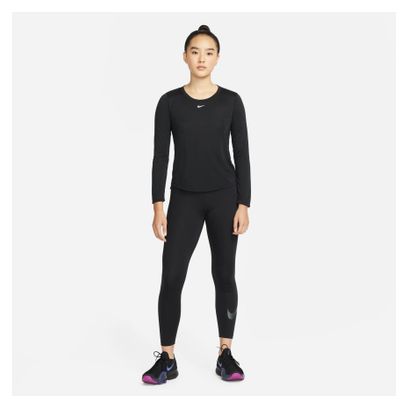 Maillot manches longues Nike Dri-Fit One Noir Femme