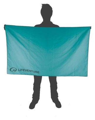Serviette Microfibre Lifeventure Turquoise Giant