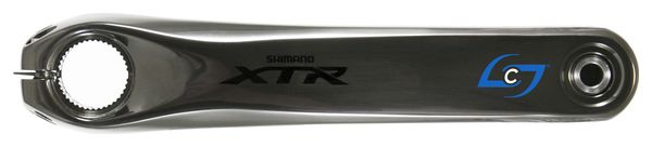 Sensor de potencia de biela StagesCycling Shimano XTR R9100 Negro