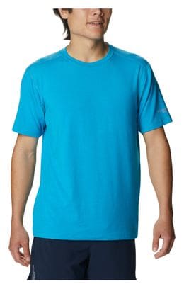 Camiseta Columbia Endless Trail Running Azul Hombre