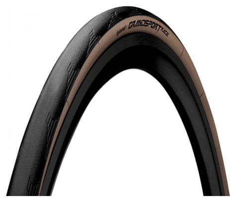 Pneu Continental grand sport race 700x28c pleg.noir/marron