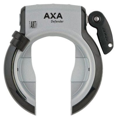 AXA Serrure À Anneau Defender - Gris/Noir (Sur Carte)