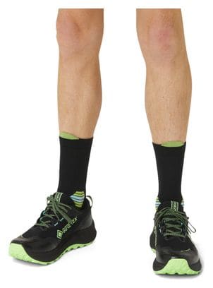 Calcetines <strong>Asics Fujitrail Run Crew Unisex Negro Verde</strong>