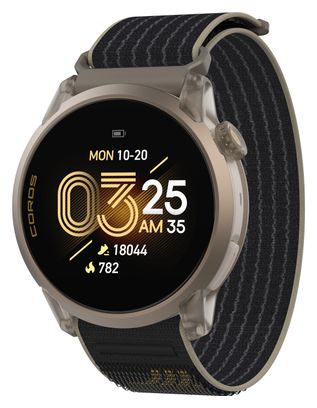 Orologio GPS Coros Pace 4 in alluminio e nylon, nero e oro, edizione Jakob Ingebrigtsen