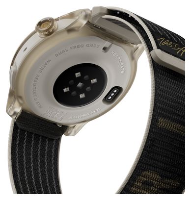 Orologio GPS Coros Pace 4 in alluminio e nylon, nero e oro, edizione Jakob Ingebrigtsen