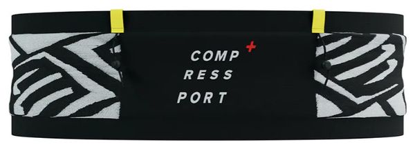 Compressport Free Belt Pro Zwart/Wit