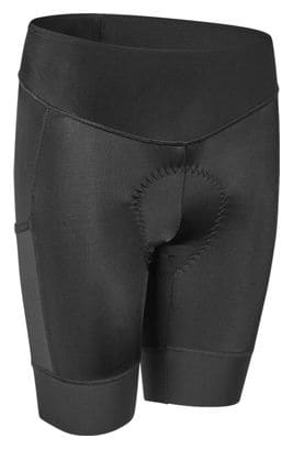 Pantaloncini da ciclismo GripGrab Essential Donna Nero