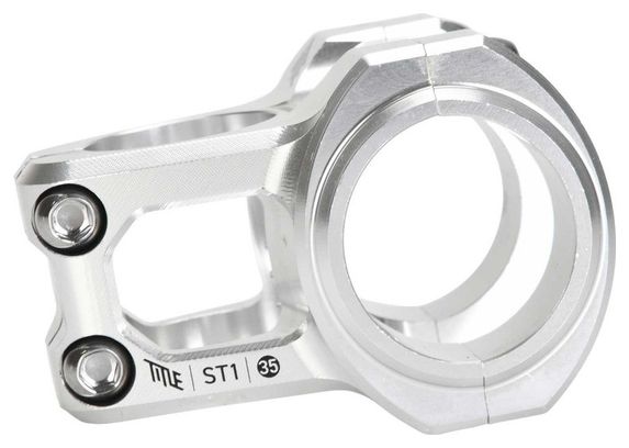 TITLE MTB ST1 ステム 35mm Chrome Upcycled ST1 Stem 35mm – Chrome | Title MTB DJ & DH Stem