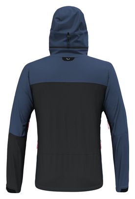 Waterdichte Jas voor heren Salewa Sella 3L Powertex Blauw