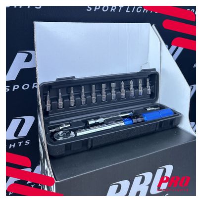 Clé Dynamométrique Kit 1/4" 2-24 Nm Allen et Torx