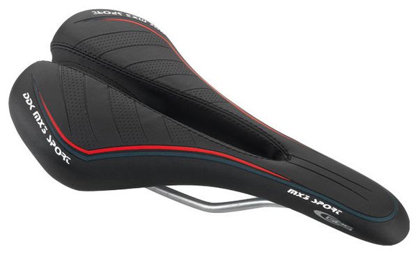 SELLE COURSE VTT MX3 SPORT Noire 270 mm / 135mm.