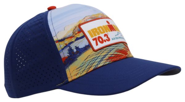 Cappellino Trucker dell'Ironman 70.3 Aix-en-Provence Event Blue