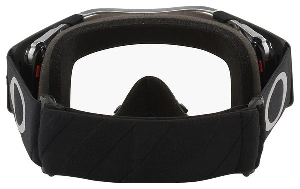 Oakley Airbrake MX Tuff Blocks Goggle Black Gunmetal Clear / Ref. OO7046-B0