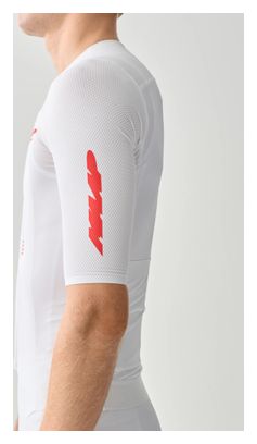 Maap Eclipse Pro Race Trui Korte Mouw Wit