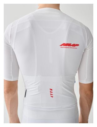 Maap Eclipse Pro Race Trui Korte Mouw Wit