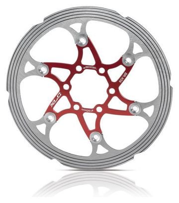 XLC BR-X59 6 Hole Brake Disc Red / Silver