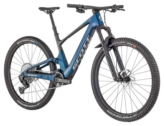 Scott Lumen eRide 900 Sram 12V 360Wh TQ 50Nm 29'' Mountain Bike elettrica a sospensione integrale Blu/Nero