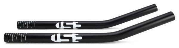 Extensiones de esquí de uso de aluminio negro