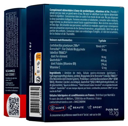 Fer Bisglycinate - 30 gélules