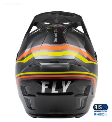 Fly Racing Formula CP S.E. Speeder Volgelaatshelm Zwart / Geel / Rood