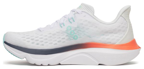 Zapatillas de running Saucony Kinvara 16 Blanco/Azul/Naranja para mujer