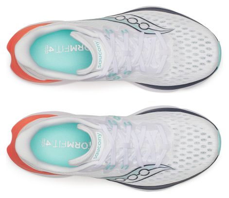 Zapatillas de running Saucony Kinvara 16 Blanco/Azul/Naranja para mujer
