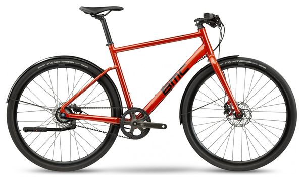Refurbished Product - BMC Alpenchallenge One Fitness City Bike Shimano Nexus 8V Riemen 700 mm Rot Amber 2021