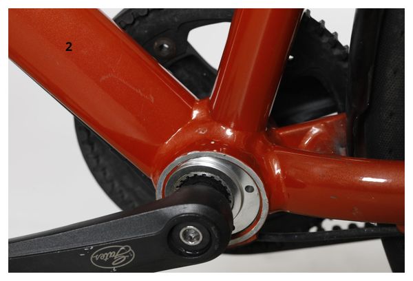 Refurbished Product - BMC Alpenchallenge One Fitness City Bike Shimano Nexus 8V Riemen 700 mm Rot Amber 2021