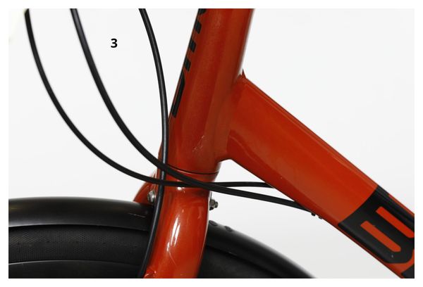 Refurbished Product - BMC Alpenchallenge One Fitness City Bike Shimano Nexus 8V Riemen 700 mm Rot Amber 2021