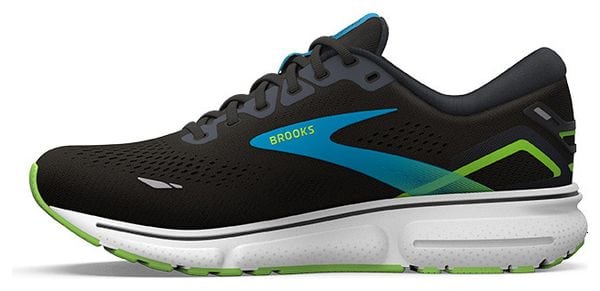 Brooks Ghost 15 Running Shoes Black Blue Green Men's