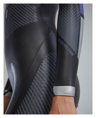 TYR Hurricane® Cat 5 Zilver/Paars Neopreen Wetsuit voor dames