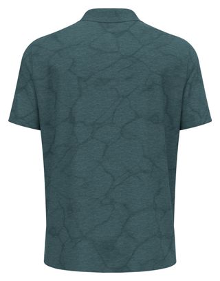 Polo de manga corta Odlo Ascent Chill-Tec Verde