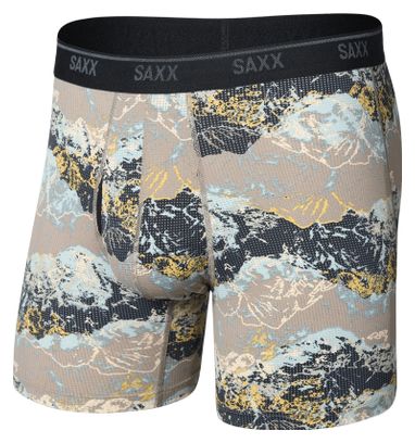 Saxx Quest Quick-Dry Mesh boxershort, beige/meerkleurig, heren