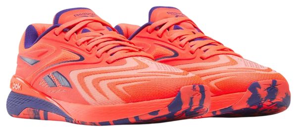 Chaussures Training Reebok Nano X5 Edge Rouge/Bleu Femme
