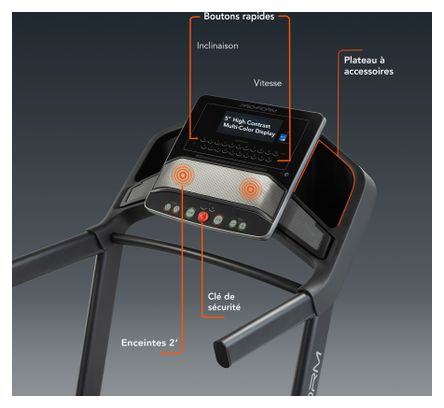 Tapis de course Carbon TL connecté iFIT / 16 km/h