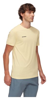 T-Shirt Mammut Massone Sport Beige Homme