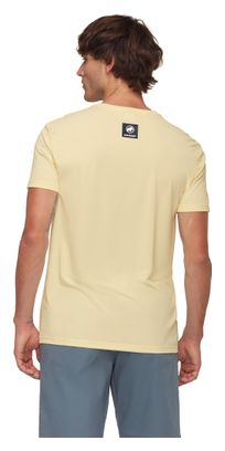 T-Shirt Mammut Massone Sport Beige Homme