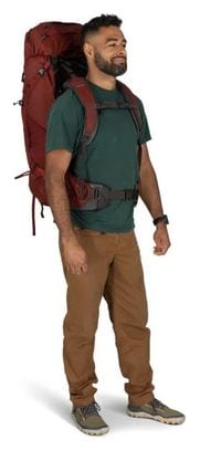 Wanderrucksack Herren Osprey Aether 55L Rot