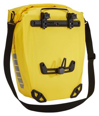 Par de bolsas para bicicleta Thule Shield Pannier 25L (50L) amarillo