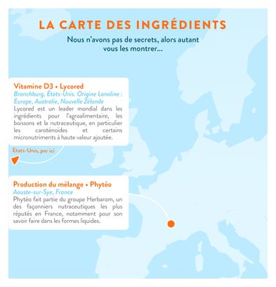 Vitamine D3 - Issue de Lanoline - 15ml