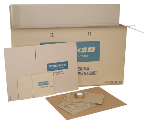 Kit completo de caja de envío de bicicletas