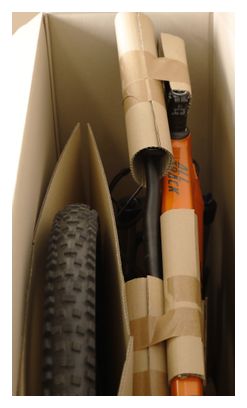 Kit completo de caja de envío de bicicletas