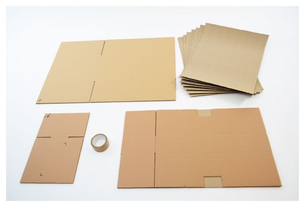Kit completo de caja de envío de bicicletas